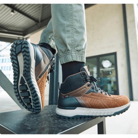 Ruskeat miesten kengät Rieker U0161-42 1