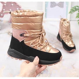 News Tyttöjen lumikengät, eristetyt lampaanvillalla, kultaiset uutiset musta kultainen 1