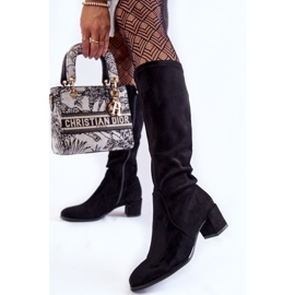 Sergio Leone Klassiset mustat Harpen mokkanahkasaappaat 2