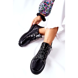 Lakatut kengät Sergio Leone PB210 musta 4