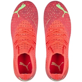 Puma Future 3.4 FG / AG Jr 107010 03 jalkapallokengät oranssi appelsiinit ja punaiset 1