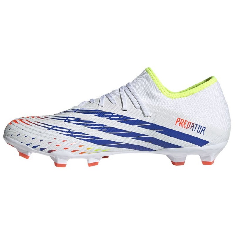 Adidas Predator Edge.3 L Fg M GW0995 jalkapallokengät valkoinen valkoinen 1