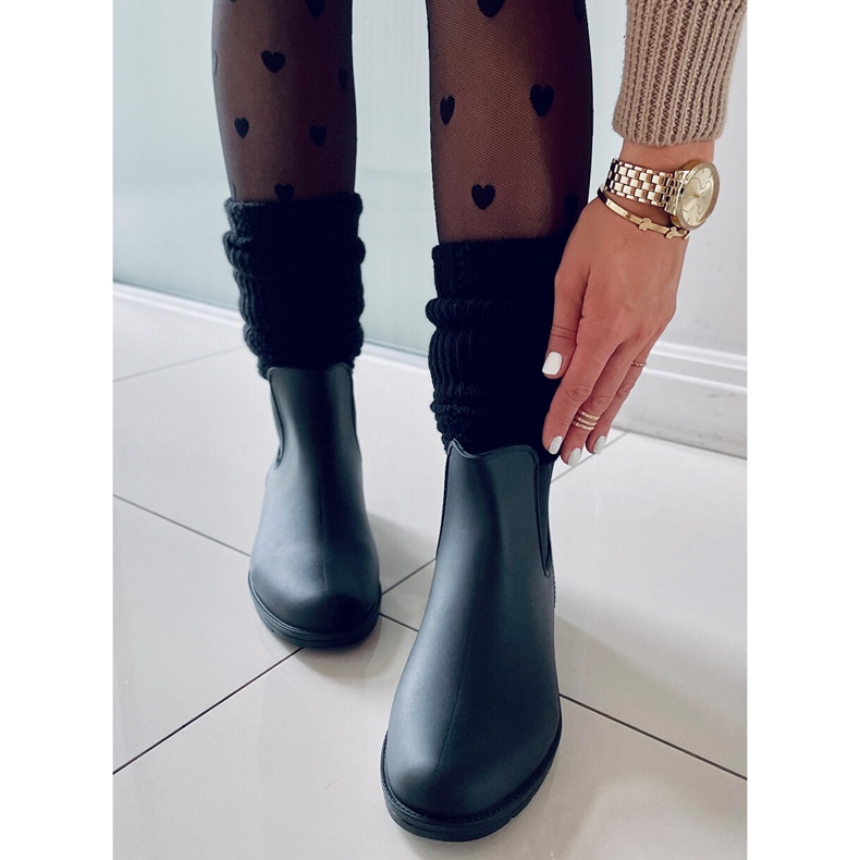 BM Naisten kalossit Jodhpur Foxy Black musta 2