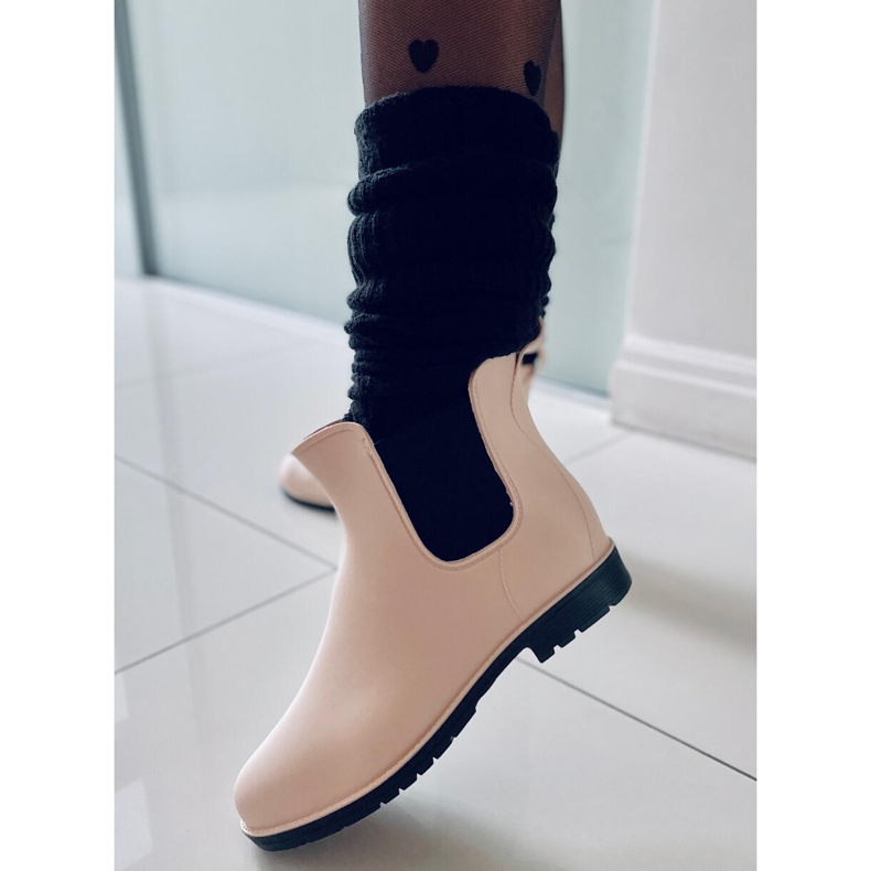 BM Naisten kalossit Jodhpur-saappaat Foxy Beige 1