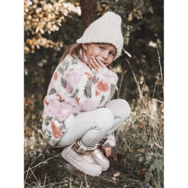 Lasten lumikengät Big Star KK374221 Beżowo-Złote beige 1