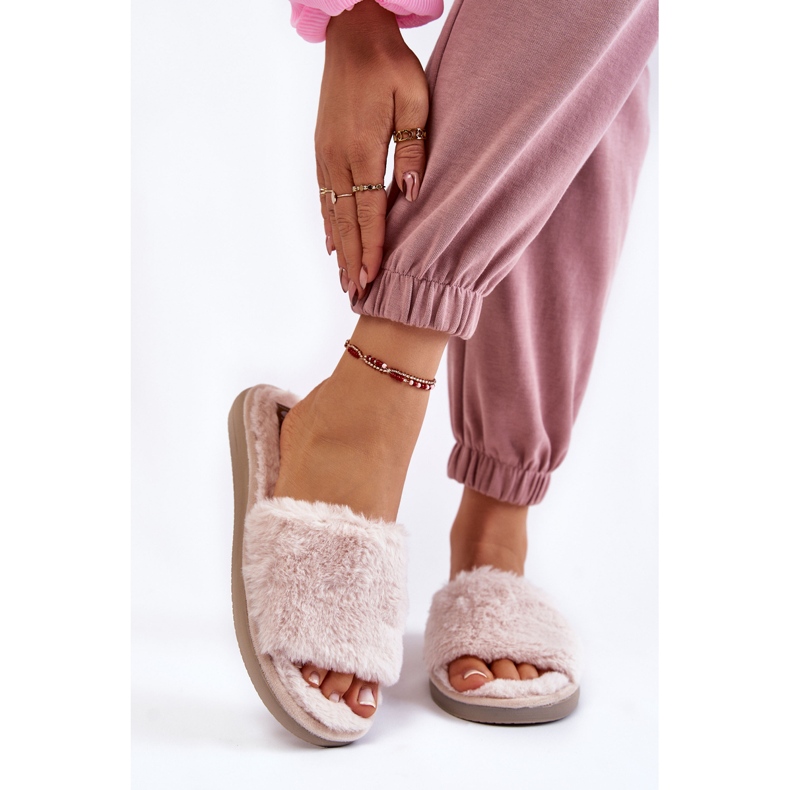 Etusivu Tossut Tossut turkisella Inblu EK-05-011 Beige 1