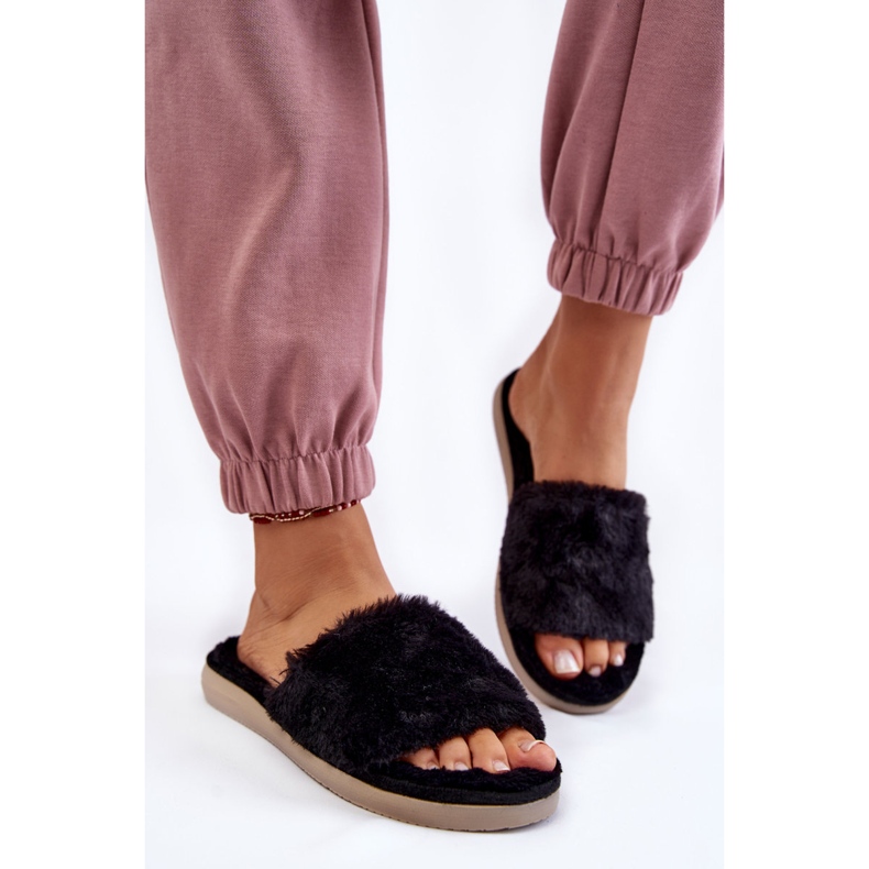 Etusivu Tossut Tossut turkisella Inblu EK-05-014 Musta 1