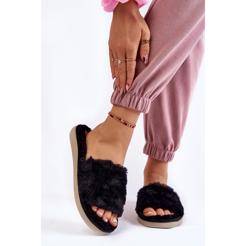 Etusivu Tossut Tossut turkisella Inblu EK-05-014 Musta 2