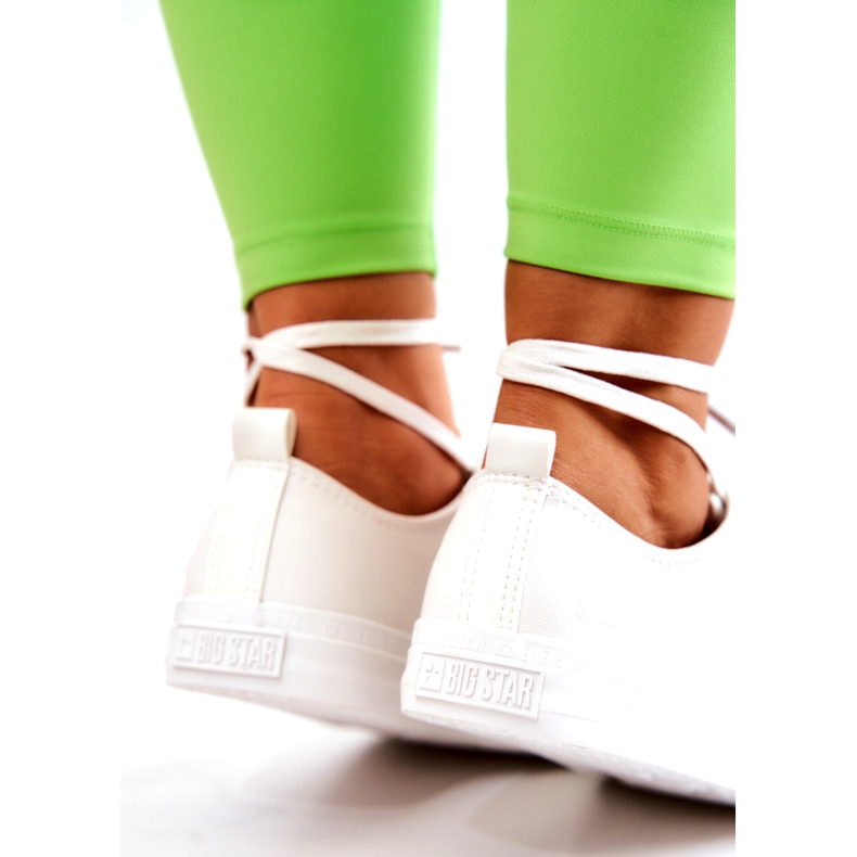 Matalat nahkalenkkarit Big Star JJ274007 Valkoinen 4