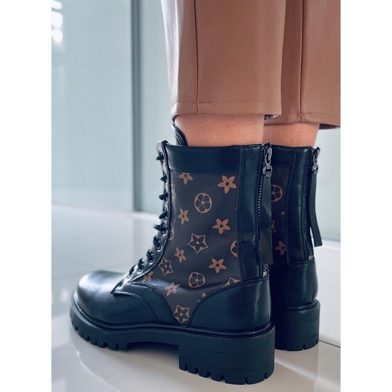 BM Voice Black naisten työsaappaat ruskea musta 1