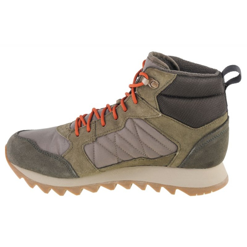 Merrell Alpine Sneaker Mid Plr Wp 2 J004291 kengät vihreä 1