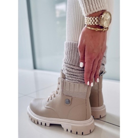 BM Atomic Beige naisten trappersaappaat 1