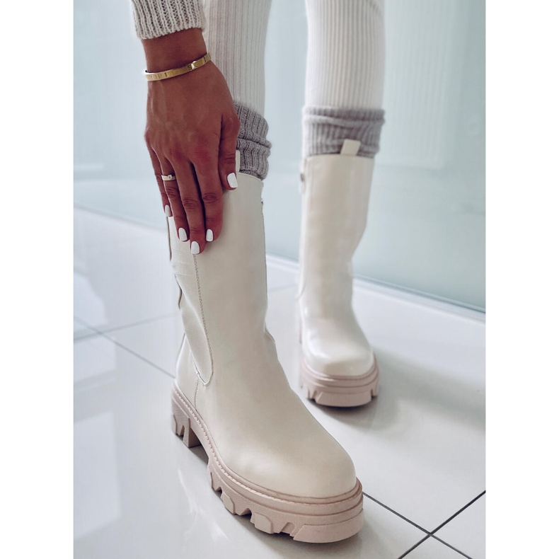 BM High Chelsea -kengät Parade Beige 2