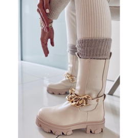 BM High Chelsea -kengät Parade Beige 1