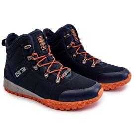 Miesten vaelluskengät Memory Foam Big Star KK174110 tummansininen 1