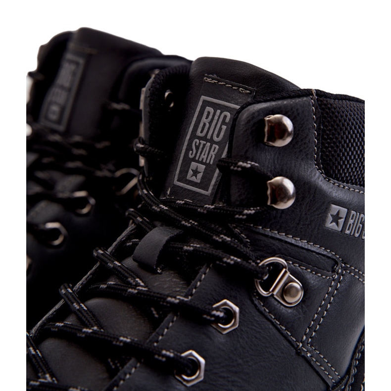 Miesten saappaat Memory Foam Big Star KK174120 musta 1