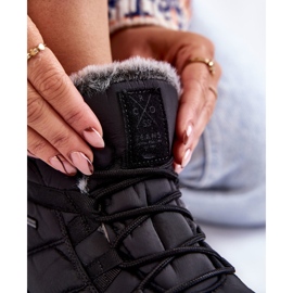 Naisten eristetyt lumisaappaat Cross Jeans KK2R4016C Musta 6