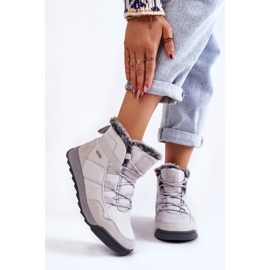 Naisten eristetyt lumisaappaat Cross Jeans KK2R4015C Harmaa 1