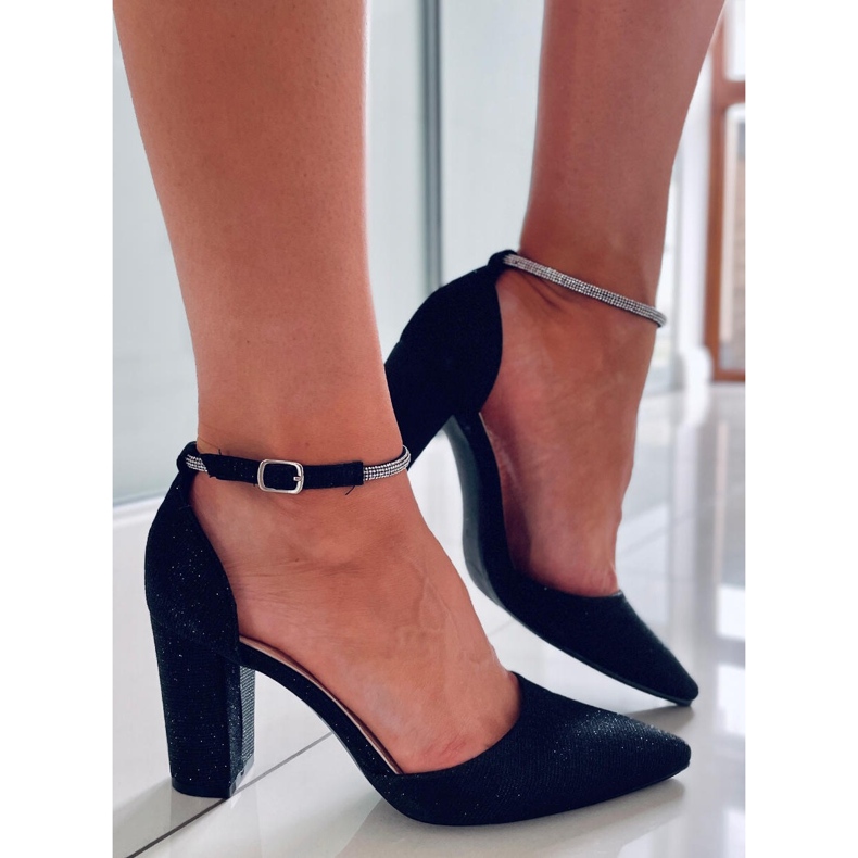 PA1 Muodollisia pumppuja Orchid Black -postissa musta 2