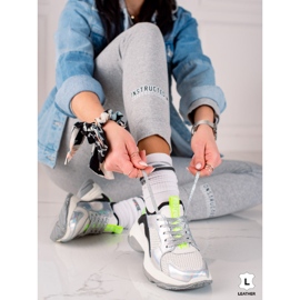 Goodin Avoimet nahkaiset lenkkarit monivärinen 1