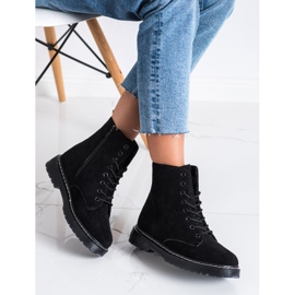 SHELOVET Lämmin mokkanahka musta 2