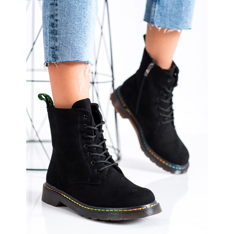 Weide Mustat nauhakengät 2