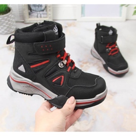 Lampaanvillaeristetyt saappaat News Jr EVE383A musta 1