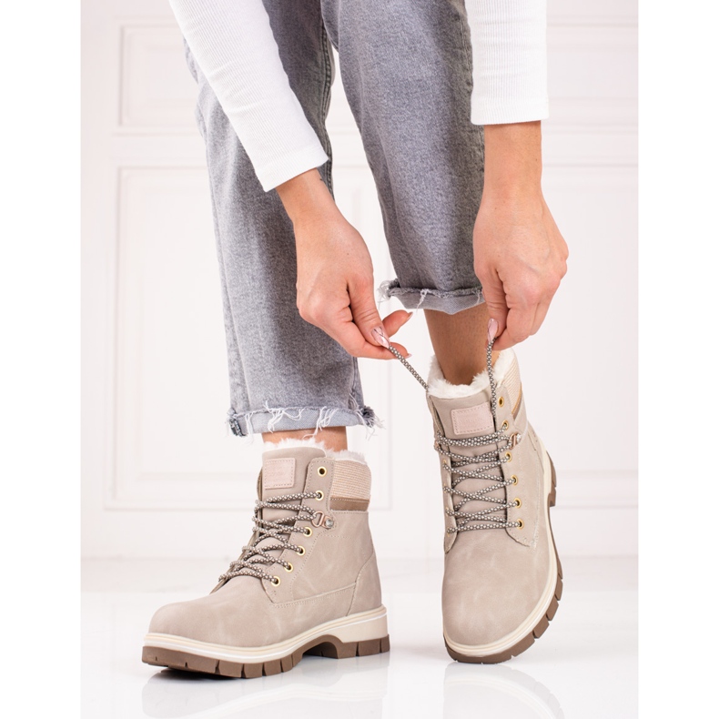 Naisten beige-housut shelovet-turkilla 1