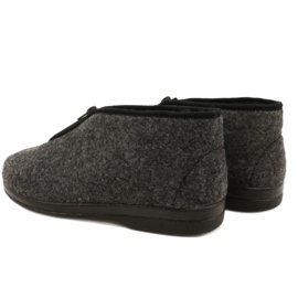 Eristetyt miesten tossut, huopa Adanex 22530- PPP6 harmaa 3