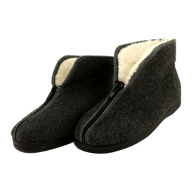 Eristetyt huopatossut Adanex 26844-FBP7FU harmaa 3