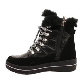 Caprice Naisten Black Snow Boots Vedenpitävä 9-26240-29 019 musta 1