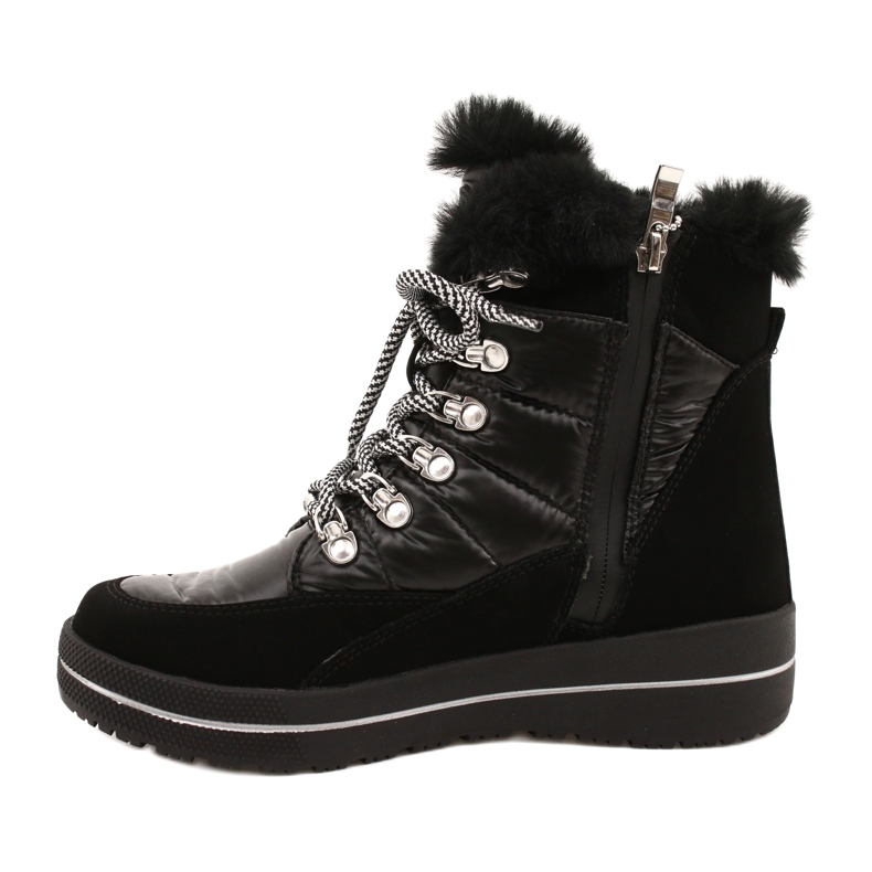 Caprice Naisten Black Snow Boots Vedenpitävä 9-26240-29 019 musta 1