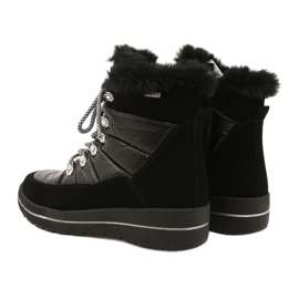 Caprice Naisten Black Snow Boots Vedenpitävä 9-26240-29 019 musta 3
