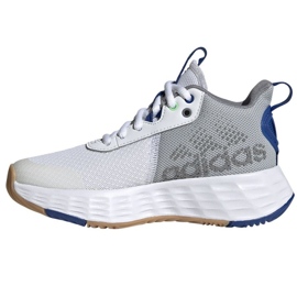 Adidas OwnTheGame 2.0 Jr GW1553 koripallokenkä valkoinen valkoinen 1