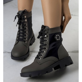 BM Orozon vihreät, eristetyt saappaat musta 1