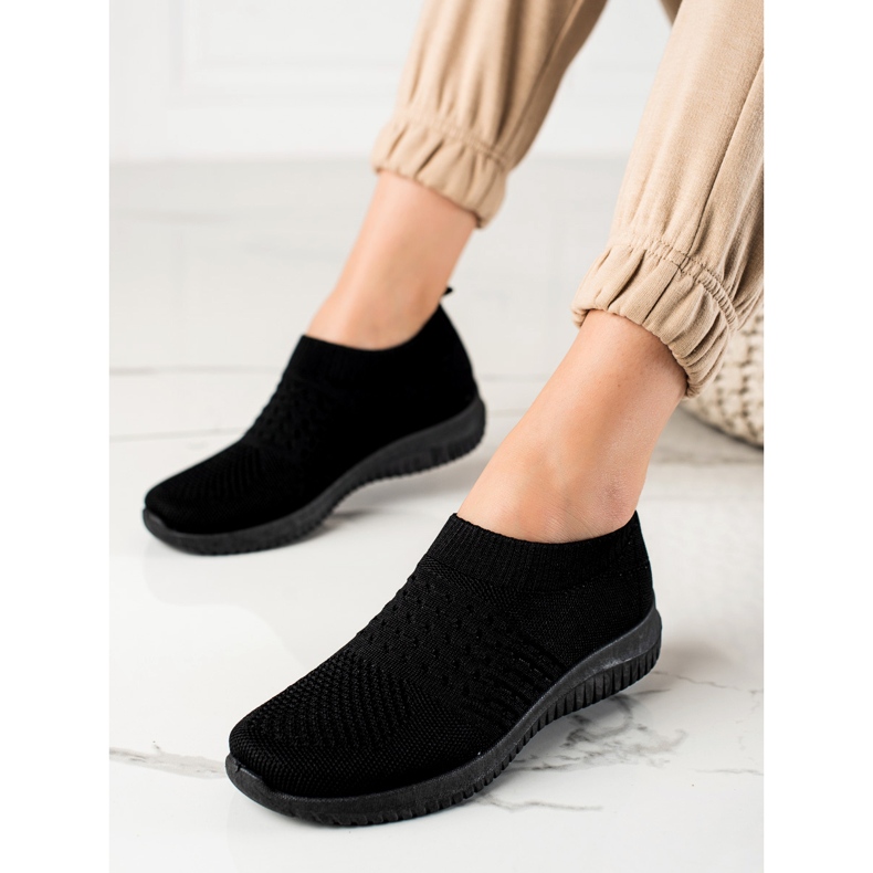 W. Potocki Potocki Slip-On urheilukengät musta 1