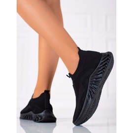 SHELOVET Liukastettavat urheilukengät musta 2