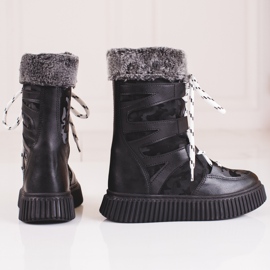 W. Potocki Lasten lumikengät Potocki camo musta 1 W. Potocki Lasten lumikengät Potocki camo musta 1