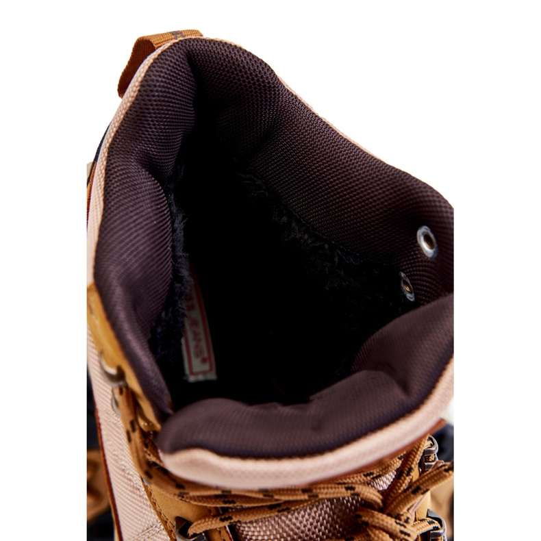 Miesten lämpimät vaelluskengät Cross Jeans KK1R4020C Camel ruskea 1