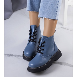 BM Blue Lutero eristetyt saappaat sininen 1