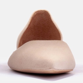 Marco Shoes Hienovaraiset balerinat beige 2