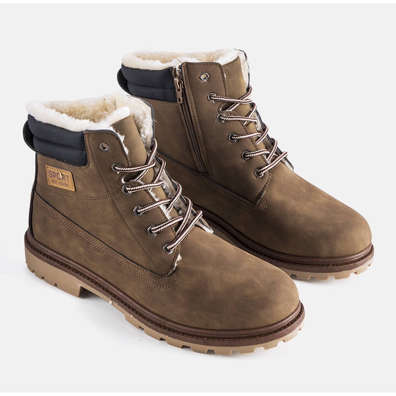 PA1 Pohjoisruskeat miesten eristetyt vaelluskengät 1