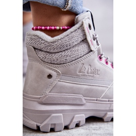 Naisten lämpimät saappaat Lee Cooper LCJ-22-01-1373 harmaa 2