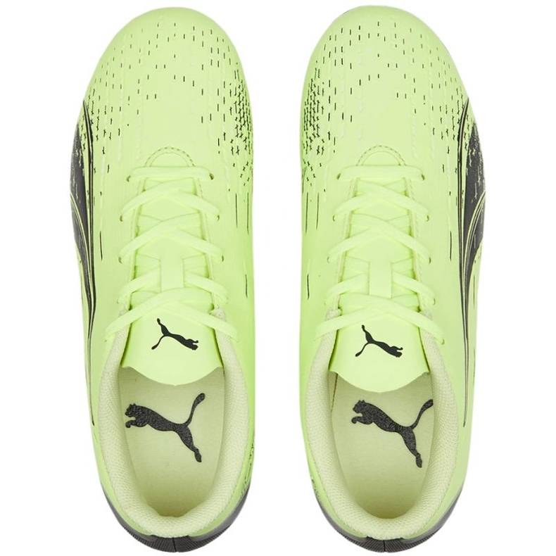 Puma Ultra Play FG / AG Jr 106923 01 jalkapallokengät vihreä vihreä 2