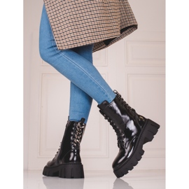 Mustat naisten Shelovet-nahkalaukut 2