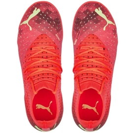 Puma Future 3.4 It Jr 107013 03 jalkapallokengät punainen appelsiinit ja punaiset 1
