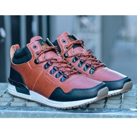 Nahkaiset korkeat saappaat Jogger Pro Bustagrip M MRM6B ruskea 2