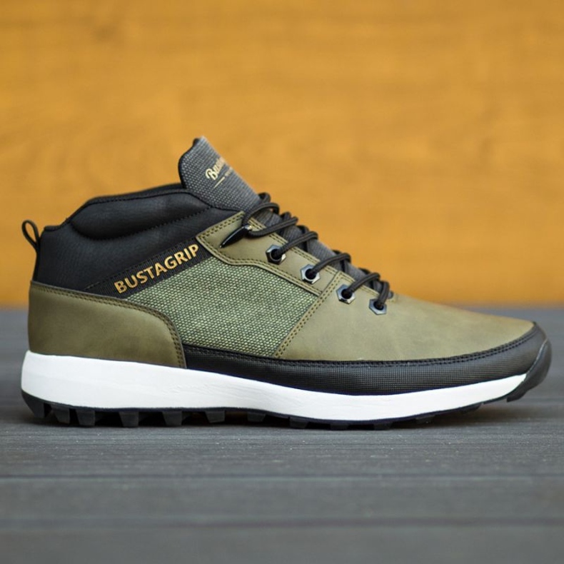 Nahkaiset lenkkarit Trax Bustagrip M MRM7B vihreä 1