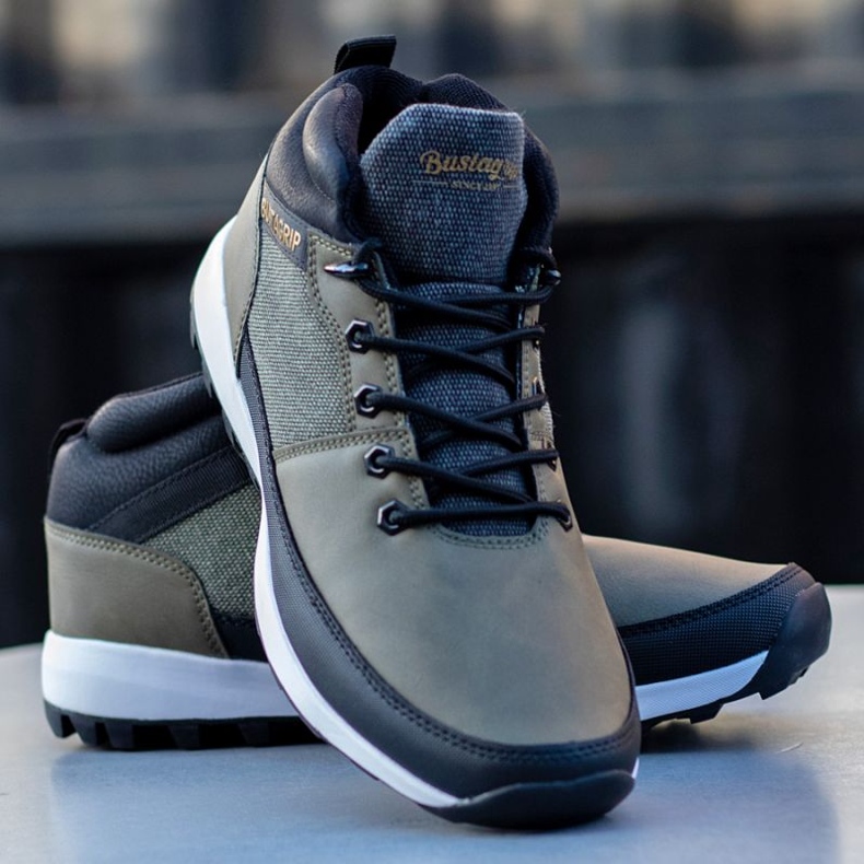 Nahkaiset lenkkarit Trax Bustagrip M MRM7B vihreä 2