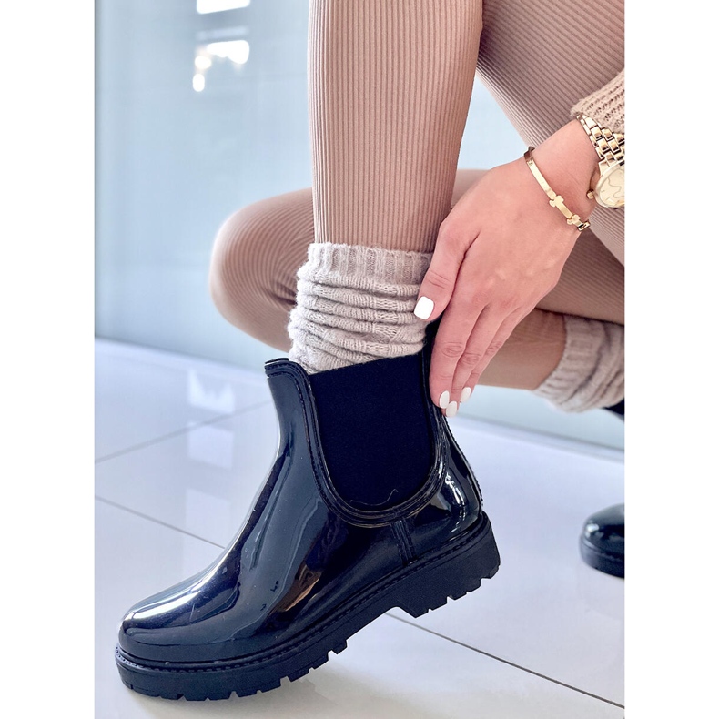 BM Naisten kalossit, lyhyet Jodhpur-saappaat Essence Black musta 2